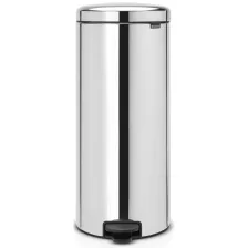   Brabantia NewIcon pedálos szemetes - rozsdamentes acél, fényes 30L