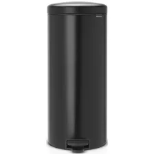 Brabantia NewIcon pedálos szemetes - matt fekete 30L