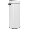 Brabantia Touch Bin New acél nyomófedeles szemetes - fehér 30L