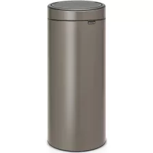   Brabantia Touch Bin New nyomófedeles szemetes - platinaszürke 30L