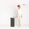 Brabantia Touch Bin New acél nyomófedeles szemetes - platinaszürke 30L