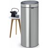 Brabantia Touch Bin New acél nyomófedeles szemetes - rozsdamentes acél, selyem ujjlenyomatmentes 30L