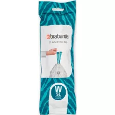 Brabantia PerfectFit szemeteszsák W méret - 5L, 20db/tek