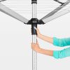 Brabantia Lift-O-Matic Advance kültéri forgatható, állítható ruhaszárító állvány kiegészítőkkel - földbe szúrható 60m