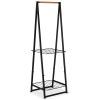 Brabantia Linn ruhatartó állvány - small fekete 60,6x190x57cm