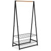 Brabantia Linn ruhatartó állvány - large fekete 99,5x190x57cm