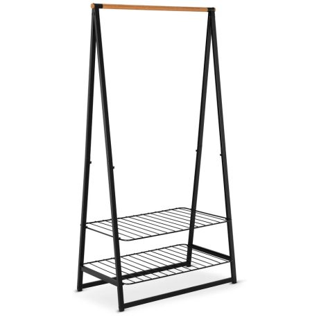Brabantia Linn ruhatartó állvány - large fekete 99,5x190x57cm