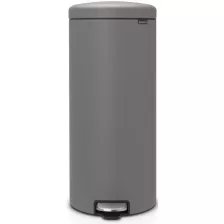   Brabantia NewIcon pedálos szemetes - betonszürke ásványi textúra 30L
