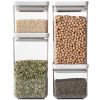 Brabantia 4db-os tárolóedény készlet - világosszürke 2x1,6L + 2x0,7L