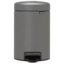   Brabantia NewIcon pedálos szemetes - betonszürke ásványi textúra 3L