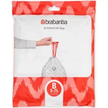 Brabantia PerfectFit szemeteszsák B méret - 5-7L, 40db/csg