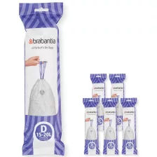   Brabantia PerfectFit Multipack szemeteszsák D méret - 15-20L, 120db/csg