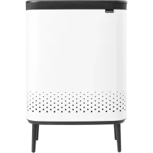 Brabantia Bo Laundry Bin osztott szennyestartó Fehér 2x45L
