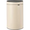 Brabantia Touch Bin New acél nyomófedeles szemetes - világos bézs 40L