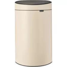   Brabantia Touch Bin New nyomófedeles szemetes - világos bézs 40L