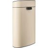 Brabantia Touch Bin New acél nyomófedeles szemetes - világos bézs 40L