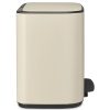 Brabantia Bo Pedal Bin acél pedálos szelektív szemetes - világos bézs 3x11L