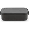 Brabantia Make & Take ételhordozó doboz - sötétszürke 1100ml