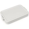 Brabantia Make & Take lapos ételhordozó doboz - világosszürke 1100ml