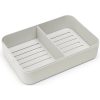 Brabantia Make & Take Bento ételhordozó doboz rekeszekkel - világosszürke 2000ml