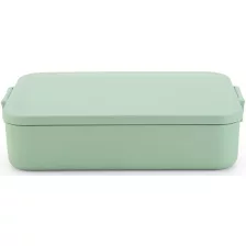   Brabantia Make & Take Bento ételhordozó doboz rekeszekkel - jáde zöld 2L