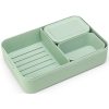 Brabantia Make & Take Bento ételhordozó doboz rekeszekkel - jáde zöld 2000ml