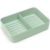 Brabantia Make & Take Bento ételhordozó doboz rekeszekkel - jáde zöld 2000ml
