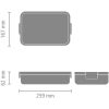 Brabantia Make & Take Bento ételhordozó doboz rekeszekkel - jáde zöld 2000ml