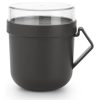 Brabantia Make & Take leveses bögre - sötétszürke 600ml