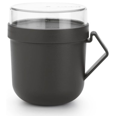 Brabantia Make & Take leveses bögre - sötétszürke 600ml
