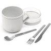 Brabantia Make & Take leveses bögre - világosszürke 600ml