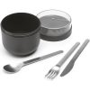 Brabantia Make & Take reggeliző pohár - sötétszürke 180ml