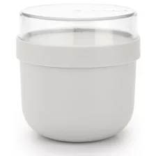   Brabantia Make & Take reggeliző pohár - világosszürke 180ml