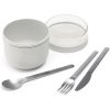 Brabantia Make & Take reggeliző pohár - világosszürke 180ml