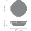 Brabantia Make & Take kerek ételhordozó doboz - jáde zöld 1000ml