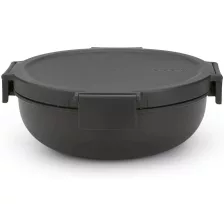 Brabantia Make & Take salátástál - sötétszürke 2L