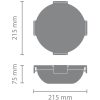 Brabantia Make & Take salátástál - sötétszürke 2000ml
