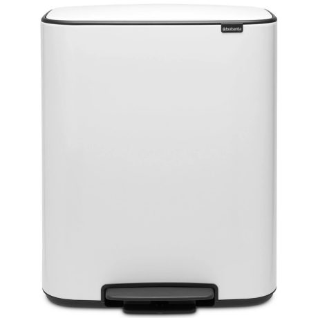 Brabantia Bo Pedal Bin acél pedálos szemetes - fehér 60L