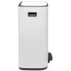 Brabantia Bo Pedal Bin acél pedálos szemetes - fehér 60L