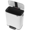 Brabantia Bo Pedal Bin acél pedálos szemetes - fehér 60L