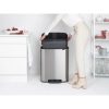 Brabantia Bo Pedal Bin acél pedálos szemetes - rozsdamentes acél, selyem ujjlenyomatmentes 60L