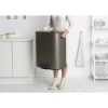 Brabantia Bo Pedal Bin acél pedálos szemetes - platinaszürke 60L