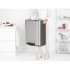 Brabantia Bo Pedal Bin acél pedálos szelektív szemetes - rozsdamentes acél, selyem ujjlenyomatmentes 2x30L