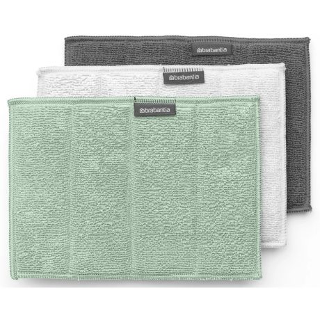 Brabantia SinkSide mikroszálas tisztítópárna - sötétszürke, világosszürke, zöld 3db