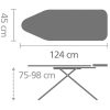 Brabantia vasalódeszka, gőzállomáshoz - friss fuvallat, 124x45cm