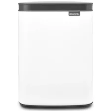   Brabantia Bo Waste Bin szemetes felnyitható fedéllel, fali/álló - fehér 4L