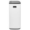 Brabantia Bo Touch Bin XXL acél nyomófedeles szemetes - fehér 60L