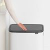 Brabantia Bo Touch Bin XXL acél nyomófedeles szemetes - fehér 60L