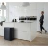 Brabantia Bo Touch Bin XXL acél nyomófedeles szemetes - matt fekete 60L