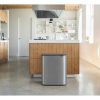 Brabantia Bo Touch Bin XXL acél nyomófedeles szemetes - rozsdamentes acél, selyem ujjlenyomatmentes 60L